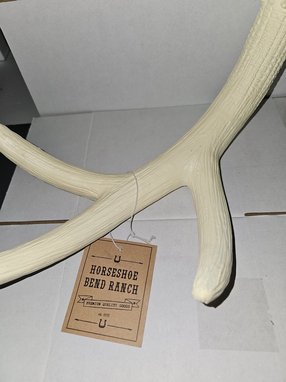 Cream Decorative Antler Accent